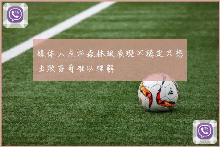 媒体人点评森林狼表现不稳定只想击败芬奇难以理解